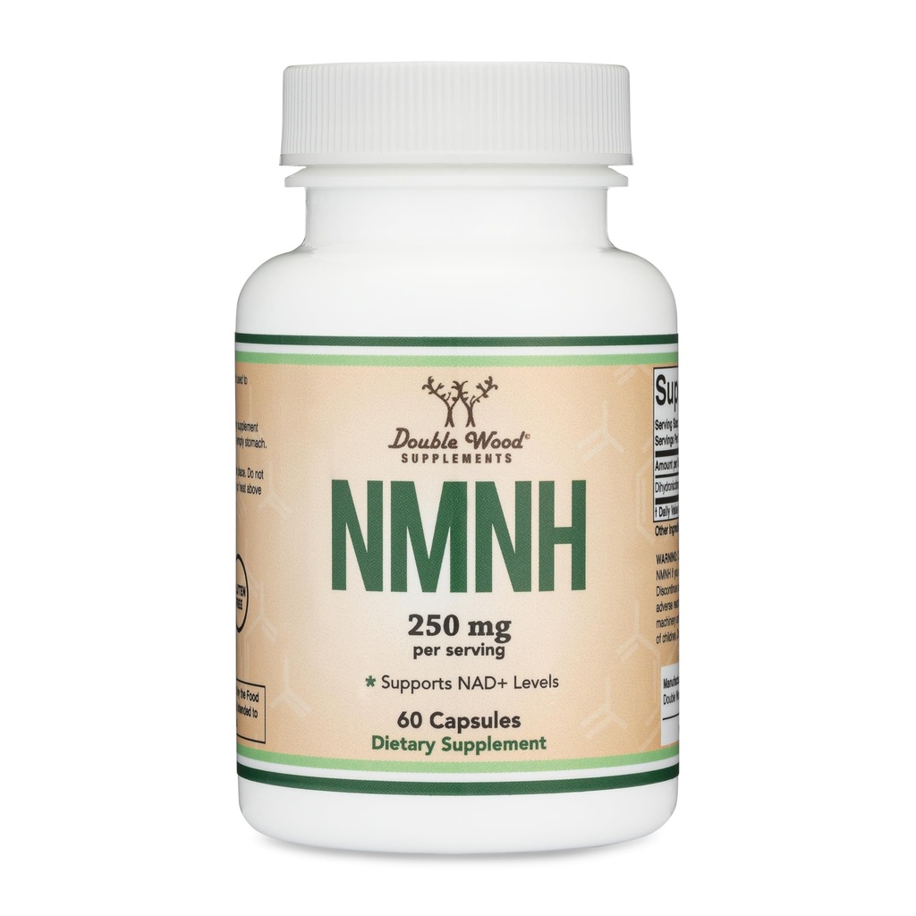 NMNH (NMN Supplement Alternative) Endast kliniskt studerad ingrediens - ökar NAD + Nivåer för Anti Aging och Cell Regeneration av Double Wood
