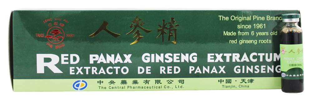 Punainen Panax Ginseng Extractum Prince of Peace 30 injektiopullo