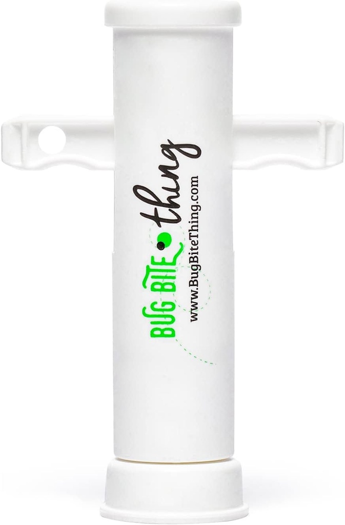 Bug Bite THING Imutyökalu - Bug Bites ja Bee / Wasp Stings, Natural Insect Bite Relief, Chemical Free - White / Single