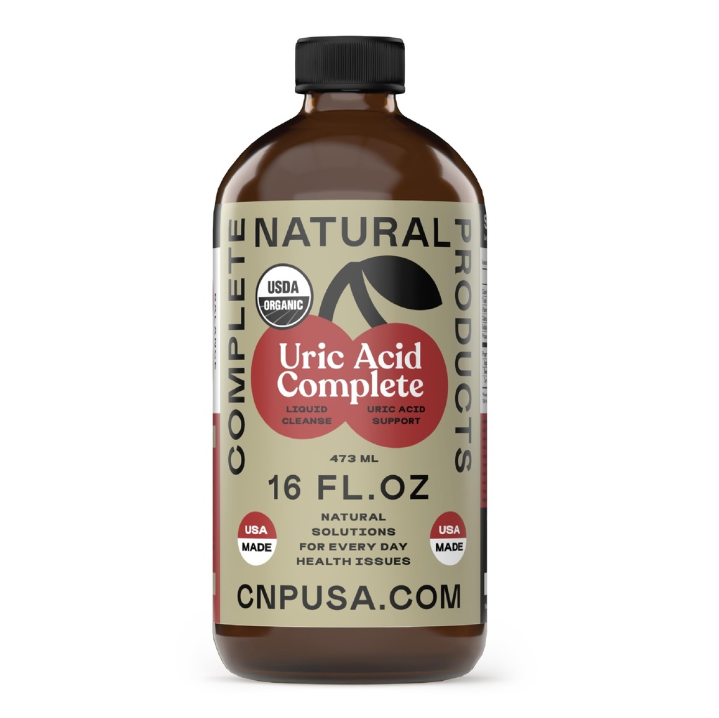 Complete Natural Products Uric Acid Complete - 16oz lasipullo