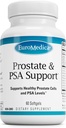 EuroMedica Prostate ja PSA Support - Ravintolisä terveellistä Prostate & Hormone Balance Support - Kasviperäisten täydentää Curcumin, Turmeric Essential Oil & Grape Seed Extract - 60 Softgels