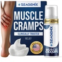 Relief för muskelkramper skum - Fast-Acting för spasmer och ben ömhet - Magnesiumsulfat - Sluta förebygga kramper - All naturlig rehabåt återhämtning - Legs, kalvar, hals, tillbaka, gemensam smärta lättnad