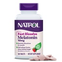 Natrol Melatoniini 10 mg Nopea liuotus Tabletit - Mansikka maku, 100 kreivi, uni tuki, nopea liuottaminen melatoniini aikuisille, 100 päivän toimitus