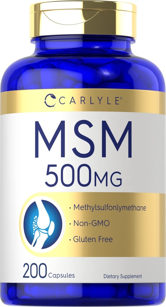 Carlyle MSM-lisäkapselit ... 500 mg... 200