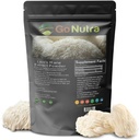 Go Nutra - Lion's Mane Powder, Potent 10:1 Lion's Mane Mushroom Powder med 30% Polysaccharides, Pure Lion's Mane Extract för Tea, Juice, Vatten och Mer, Non-GMO, Vegan, 4 oz