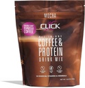 Klikkaa kahviproteiinia, proteiinia ja aitoa kahvia All-in-one, ateriankorvike Nutrition Drink, Mocha Flavor, 23 Essential Vitamiineja, Double Shot Espresso kahvi, kuuma tai kylmä, 15.8-Ounce