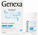 Genexa Senna Laxative Tablets | Irregularity & Constipation Relief | Effektiv Gentle, Overnight Laxative | Fri från Talc | Certified Organic & Non-GMO | 50 tabletter