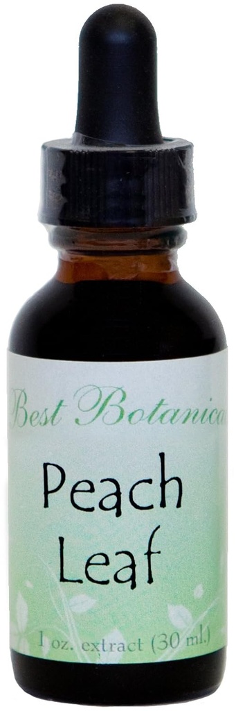 Bästa Botaniska Peach Leaf Extract 1 oz