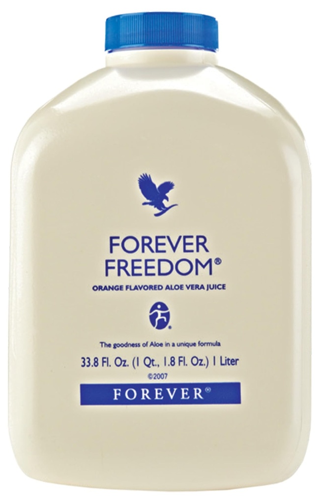 Forever Living - Forever Freedom - Aloe Vera Joint Support med Glukosamin och Chondroitin - Orange smak - 33,8 fl oz (Pack av 1)