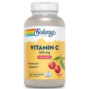 SOLARAY Chewable Vitamin C 500 mg, Natural Cherry Flavor med naturliga sötningsmedel, Antioxidant och Immune Support Supplement med Whole Food Base, 60-dagars garanti, 100 portioner, 100 Chewables