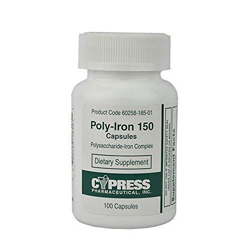 Poly- Iron 150 kapselia Vertaile Niferexiin 150, 100 ee