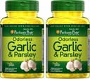 Puritan's Pride Odorless Valkosipuli & Persilja 500 Mg / 100 Mg, 250 Mg (Pakkaus 2)