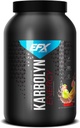EFX Sports Karbolyn Energy | Prestanda kolhydratpulver + koffein | Carb Load & Energize | 250mg koffein | Sugar Free | 36 portioner (Fruit Punch)