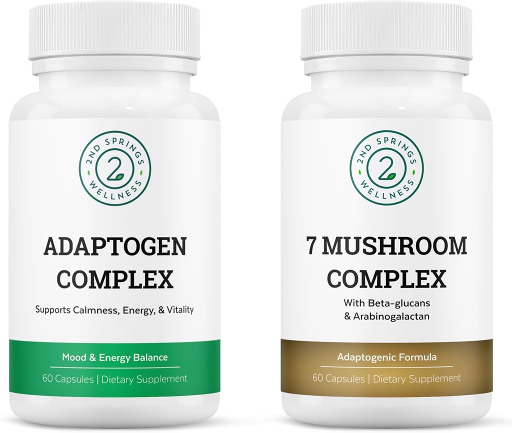 Sienet & Adaptogen Fusion - Kattava hyvinvointi