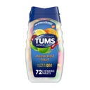 TUMS Ultra Strength Antasidit tabletit puruhermon närästys ja happo ruoansulatushäiriöt helpotus, valikoituja hedelmiä - 72