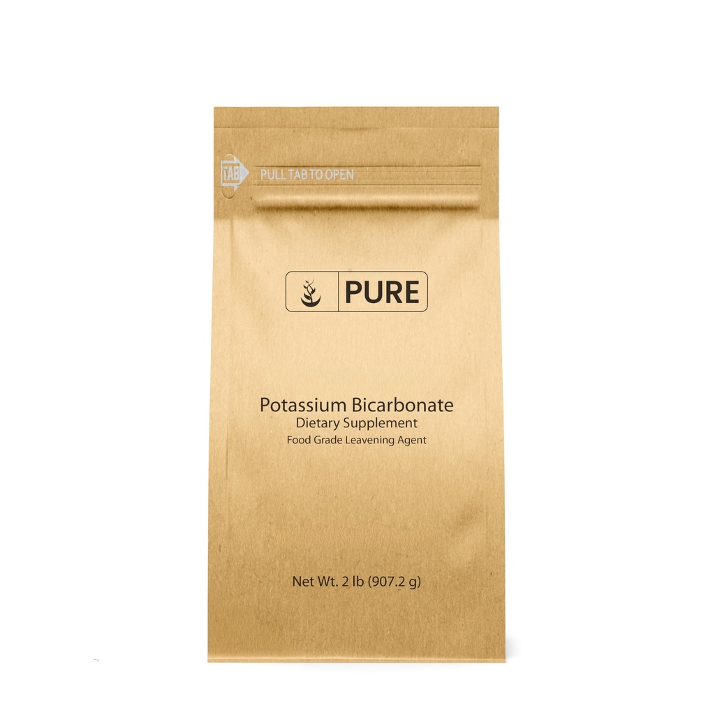 Rena ursprungliga ingredienser kaliumbikarbonat (2 lb) Naturlig, livsmedelssäker, Electrolyte, Lämning