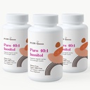 Pure 40:1 Inositoli - Myo + D-Chiro Inositoli täydennysosa - naisille hedelmällisyyttä, ihoa, & kuukautiskierron tarpeet - 3 pulloa