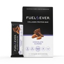 Fuel 4 Ever Collagen Protein Bars 14G Proteiini, Gluteeniton, Dairy Free, Ei Stevia tai keinotekoisia ainesosia lisätty, Makeutettu hunajalla ...