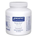 Pure Encapsulations Niacitol 650 mg ... Hypoallergenic No- Flush Niacin tukemaan digestiota, hormonisynteesiä ja kudosmuodostusta... 180 kapselia