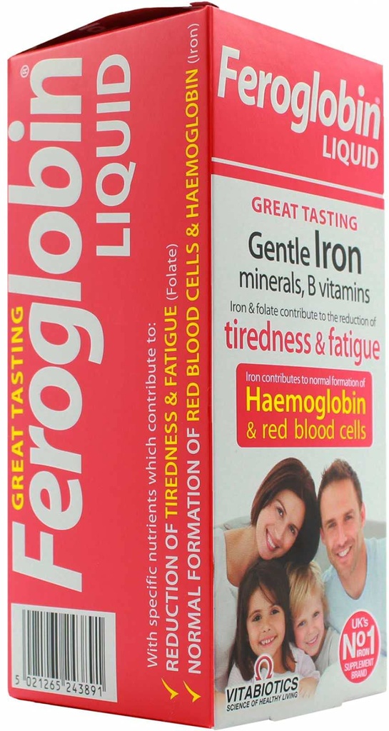 Vitabiootit Alkuperäinen Feroglobin 200Ml (2 pakkaus)