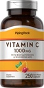 Piping Rock Vitamin C 1000mg | 250 kapslar | med Bioflavonoider och Rose HIPS | Tillskott för kvinnor och män | Non-GMO, Gluten Free