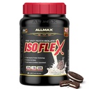 ALLMAX Nutrition ISOFLEX Heraproteiini-isolaatti, Cookies & Cream - 2 lb - 27 grammaa proteiinia per scoop - nolla rasvaa ja sokeria - 99% laktoositonta - gluteeniton & soijaton - Arvioitu 30 annosta