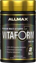 ALLMAX VITAFORM - 60 tabletter - Premium Multivitamin för män - Sex funktionella komplex + Vitamin C, D3 & Zink - 30 portioner