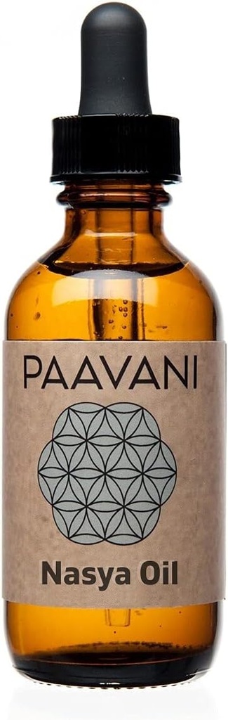 PAAVANI Ayurveda Nasya Oil - Ayurvedic Nasal Cleaner & Moisturizer Drops för Sinus Relief (1 oz.)