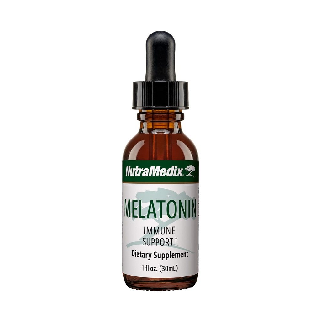 NutraMediax Melatoniini yöaika tuki drops satunnaisen unettomuuden - neste melatoniini Optimaalinen levätä, Immuunijärjestelmän ja mieliala tuki - voi auttaa tunne Groggy (1oz / 30 ml)