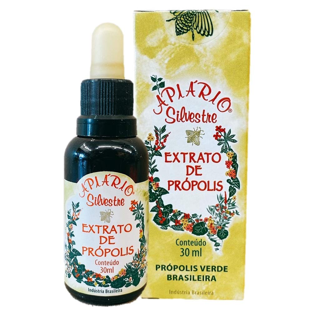 Apiario Silvestre Brasilialainen Vihreä Bee Propolis Perinteinen uute (30 ml)