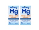 SlowMag MG Lihas + sydän Magnesiumkloridi ja kalsiumtabletit 60