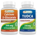 Kalsium-D-glukaraatti 200 mg & TUDCA 250 mg