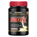 ALLMAX ISOFLEX Whey Protein Isolate, Vanilla - 2 lb - 27 Gram of Protein Per Scoop - Nolla rasvaa ja sokeria - 99% Laktoositon - Gluteeniton ja soijaton - Noin 30 tarjoilua