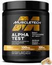MuscleTech Testosteroni Booster miehille, AlphaTest - T-Boost Miesten täydentää Tribulus Terrestris & Boron - Päivittäinen mies kuntosali harjoitus täydentää lihasten kasvua, kestävyys & energia - 240 pillereitä