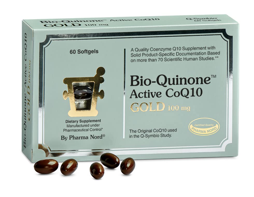 Pharma Nord - The Original CoQ10 • Kliinisesti todistettu • Korkea imeytyminen • Heart Health • Hedelmällisyys • Terve ikääntyminen • Solun energia • Antioksidantti • Gluteeniton • 100 mg Coenzyme Q10 • 60 Softgels