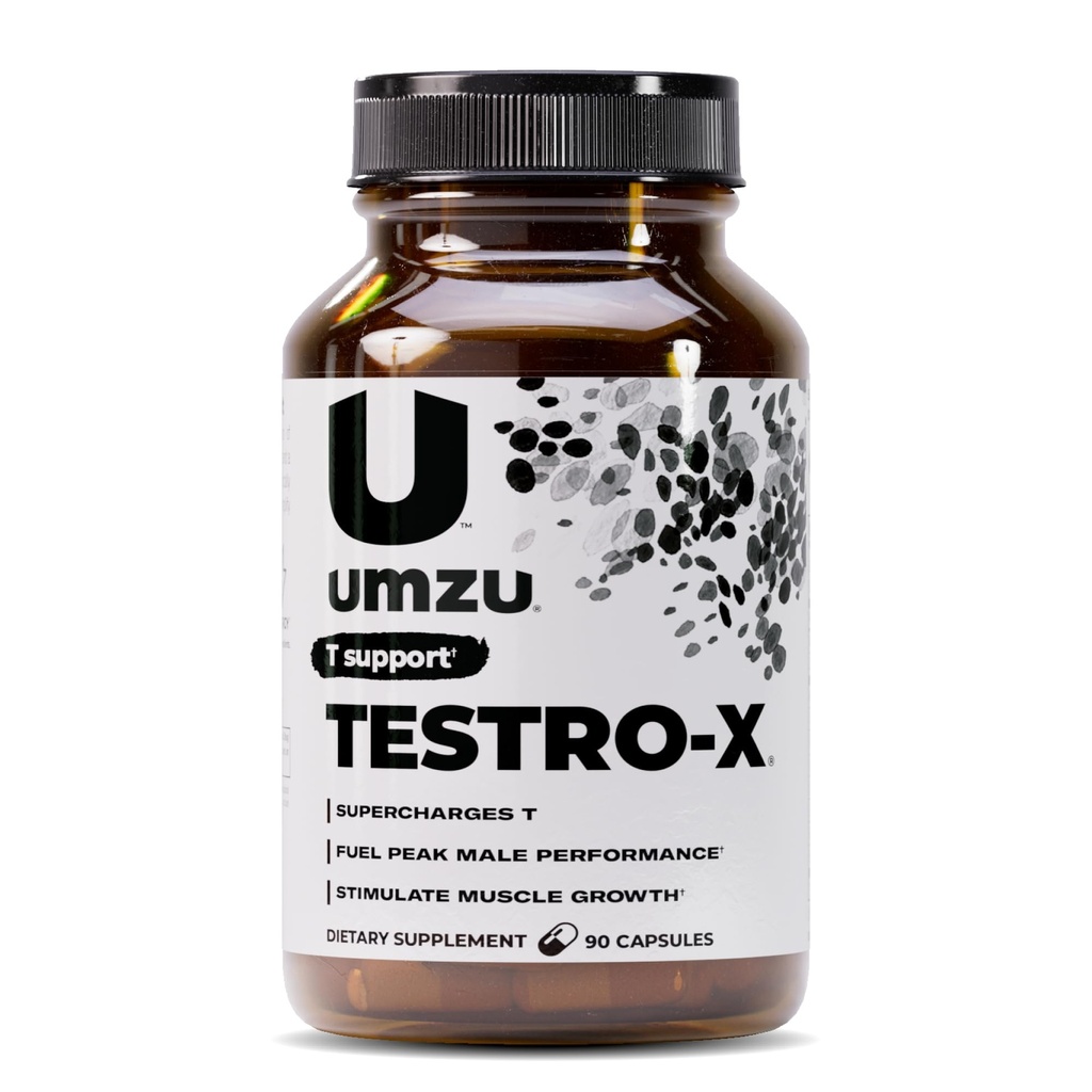UMZU Testro-X täydentää miesten 90 kapselia 30 päivän toimitus ... Tukee energiaa, keskittyä, voimaa ja lihasten Recovery ... Ashwagandha & Sinkki...