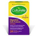 Culturelle Digestive Health Daily Probiotic Chewables, Probiotic for Men and Women, Most Clinically Studied Probiotic Strain, 10 Billion CFUs, stöder Occasional Diarrhea, Gas & Bloating, 24 Count