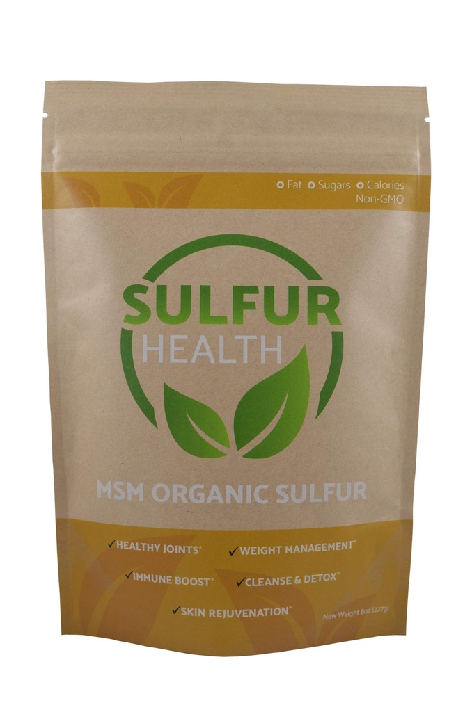 MSM Organic Ricfur - 99,9% Pure MSM Supplement - Lab- Tested & Certified (1 punta)