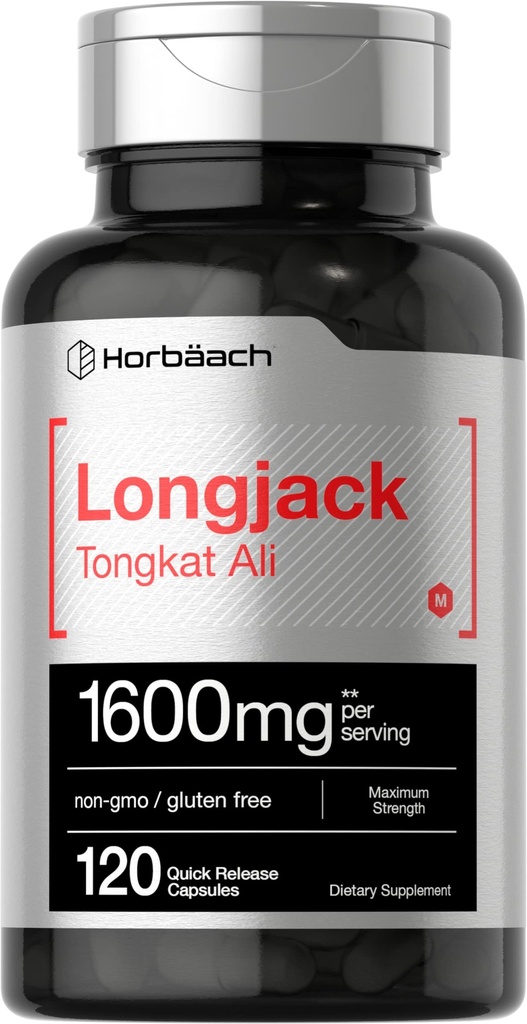 Horbäach Longjack Tongkat Ali miehille ja naisille 