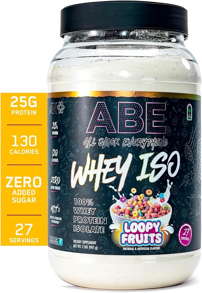 All Black Everything 25g Whey Protein Powder 