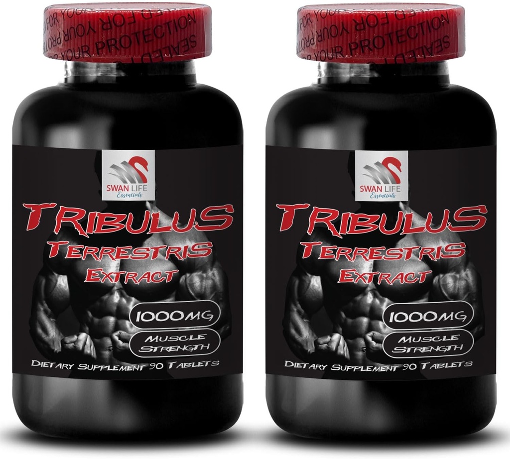 Natural Stamina Boost - TRIBULUS TERRESTRIS Extract - Styrka & Aktivitetsstöd, energioptimering Formel, Plantbaserad kraft, Body Performance Blend, Active Recovery, Energy Flow 2Bot 180Tabs