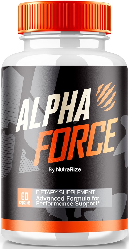 NutraRize Alpha Force Capsules, alla naturliga piller för att stödja energi och prestanda, näringsformel för övergripande hälsa, officiell granskning (60 kapslar)