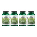 Swanson Turmeric & Black Pepper - Organic Joint Health, Heart Health, Digestion och Liver Support Supplement - Natural Formel för förbättrad biotillgänglighet & Absorption - (60 Veggie Capsules) 4 Pack