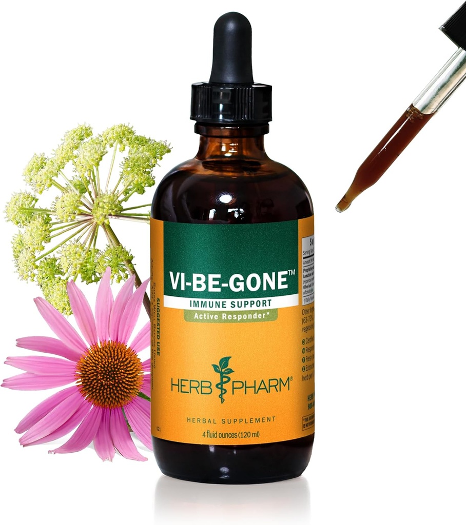 Herb Pharm Virattack Nestemäinen kasviperäisten Formula Lomatium aktiivisen immuunijärjestelmän tukea - 4 Ounce