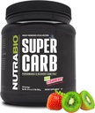 NutraBio Super Carb, Hiilihydraatti Powder with Cluster Dekstrin & Electrolytes, Advanced Carb Supplement Powder for Trening Fuel, Performance, ja lihasten Recovery, Syklinen Dekstrin, Kiivit Strawberry, 30 Sv