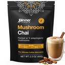 Inner Elevate Superfood Mushroom Chai - Ultimate Coffee Vaihtoehtoinen - Adaptogenic Mushroom Tea Drink kanssa Leijonan Mane, Cordyceps, Chaga, Reishi, Turkki Tail (35 Tarjoilut)