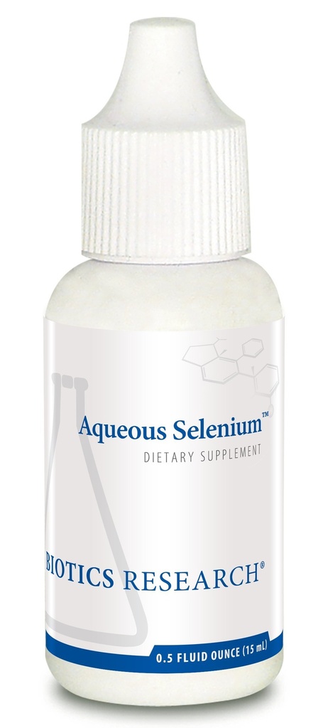 Biotics Research Aqueous Selenium Liquid Formula, 95 mikrog Selenium Drop, Kilpirauhasen toiminta, DNA tuotanto, kognitiivinen terveys, Potent antioksidantti 0,5 neste Ounces