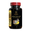 CHIA Seed Supplement - Korkea kuitu ja proteiini Omega-3 täydentää, chia siemen vitamiini, Vegan chia Seed Oil, chia Seed Oil softgels - 1 pullo