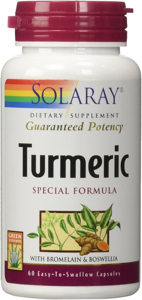 Solaray - Turmeric Special, 60 kapselia