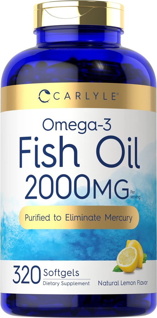 Carlyle Fish Oil Omega 3 Lisäravinteet 